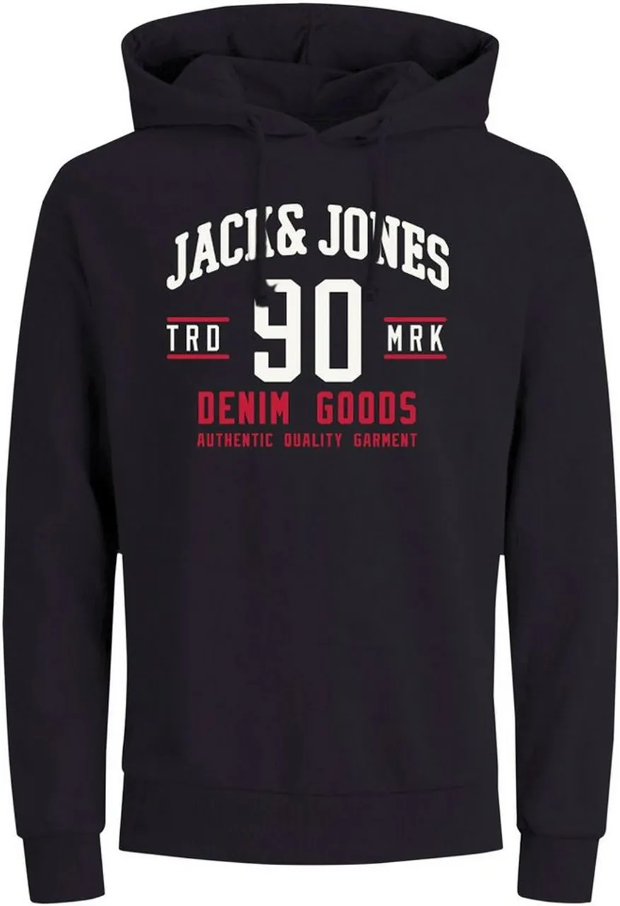 Jack & Jones Kapuzensweatshirt ETHAN SWEAT HOOD 2PK (Packung, 2-tlg., 2er-Pack)