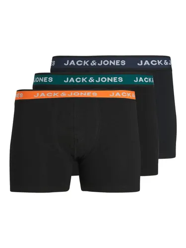 JACK & JONES Men's JACSOLID Boxer Briefs 3 Pack Boxershorts