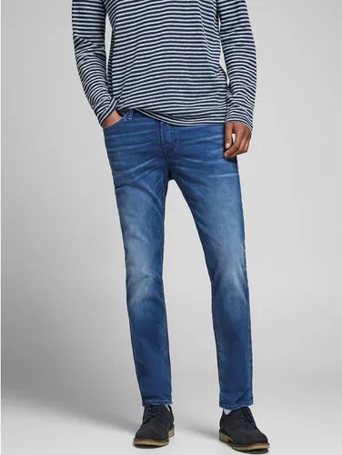 Jack & Jones Regular-fit-Jeans Jeans TIM Straight Legs Flat Front TIM ORIGINAL (1-tlg) 3464 in Blau