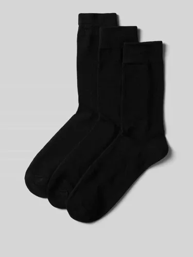 Jack & Jones Socken mit Stretch-Anteil Modell 'RAFAEL' im 3er-Pack in Black