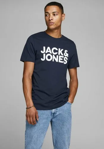 Jack & Jones T-Shirt CORP LOGO TEE mit Logoprint