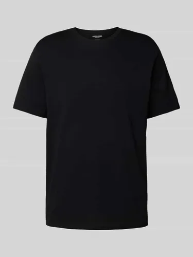Jack & Jones T-Shirt mit Label-Detail Modell 'ORGANIC' in Black