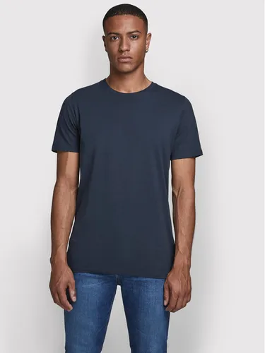 Jack&Jones T-Shirt Orrganic Basic 12156101 Dunkelblau Slim Fit