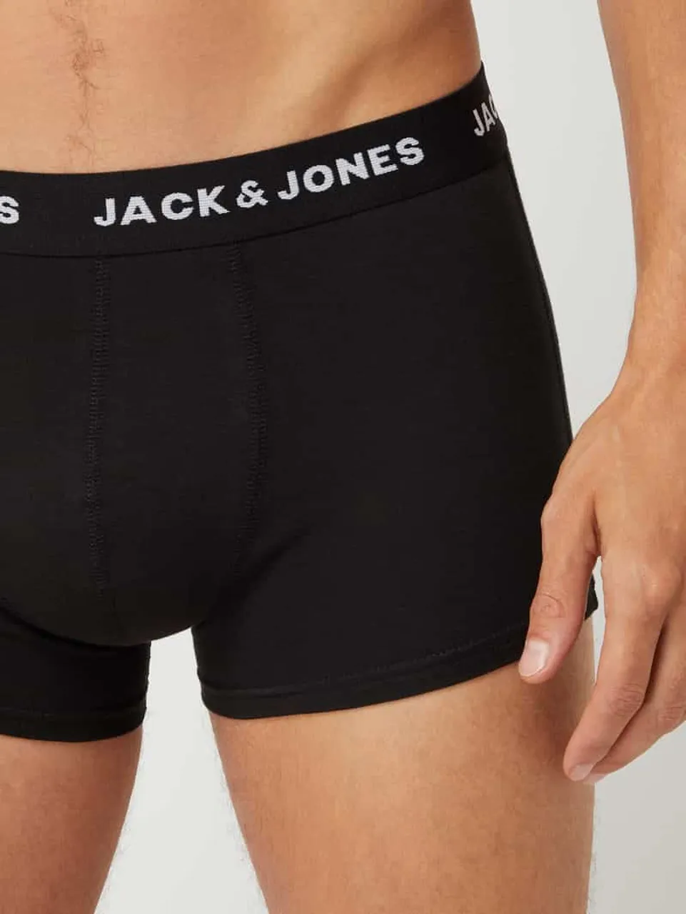 Jack & Jones Trunks mit Stretch-Anteil im 7er-Pack in Black
