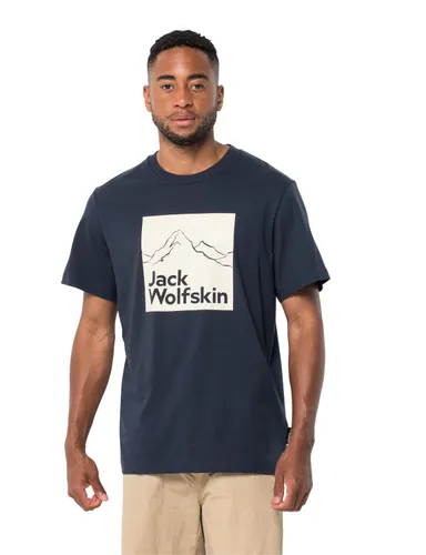 Jack Wolfskin Herren Brand T M T-Shirt Shortsleeve