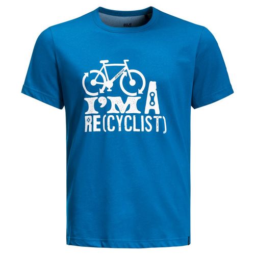 Jack Wolfskin Ocean Trail T - T-Shirt - Herren Blue Pacific XXL