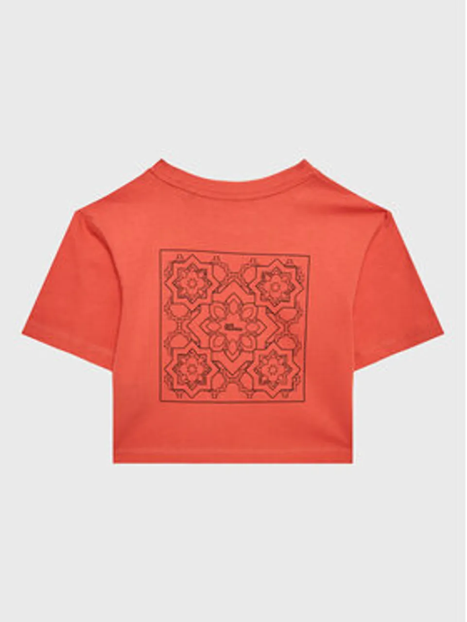 Jack Wolfskin T-Shirt Teen Mosaic 1609841 Rosa Regular Fit