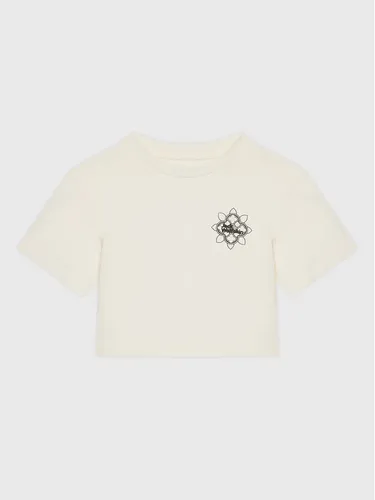 Jack Wolfskin T-Shirt Teen Mosaic 1609841 Weiß Regular Fit
