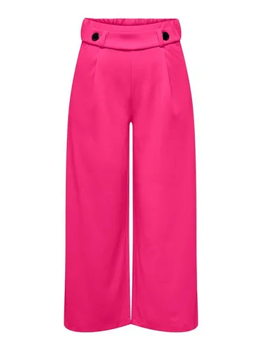 JACQUELINE de YONG Stoffhose Hose Wide Fit Ankle Pants Flare Culotte Cropped Pants (1-tlg) 2658 in Pink