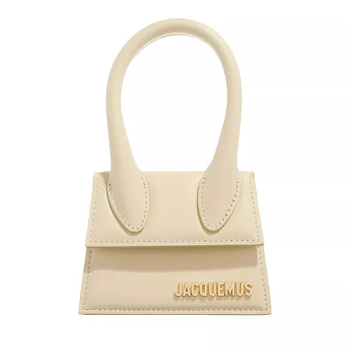 Jacquemus Tote - Le Chiquito Top Handle Bag Leather - Gr. unisize - in Creme - für Damen