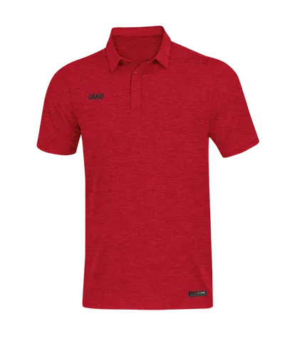 JAKO Premium Basics Poloshirt Rot F01
