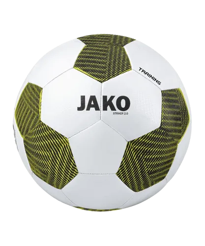 JAKO Striker 2.0 Trainingsball Weiss Gelb F704
