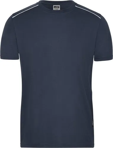 James & Nicholson T-Shirt Arbeits Workwear T-Shirt -Solid- FaS50890 Bio Baumwolle