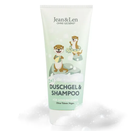 Jean & Len 2in1 Duschgel & Shampoo für Sensibelchen