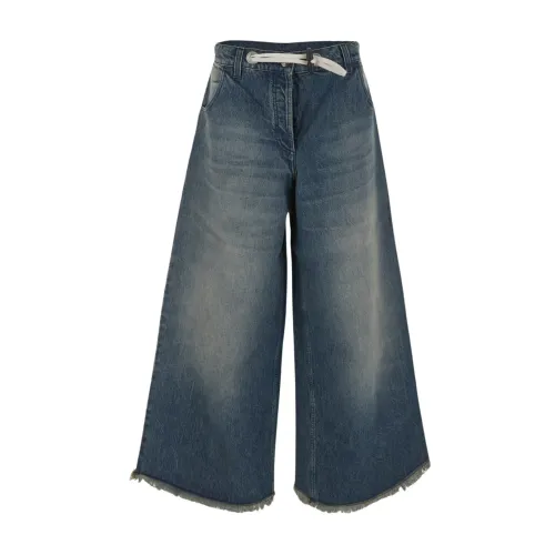 Jeans mit Fransen Moncler