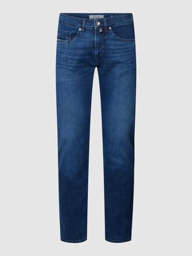 Jeans mit Label-Details