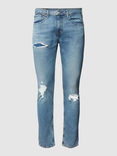 Jeans mit Label-Patch Modell 'Taper'