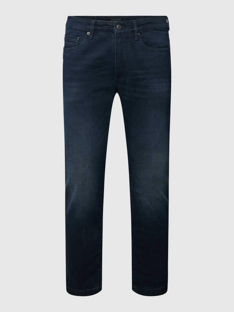 Jeans mit Label-Patch Modell 'WEST'
