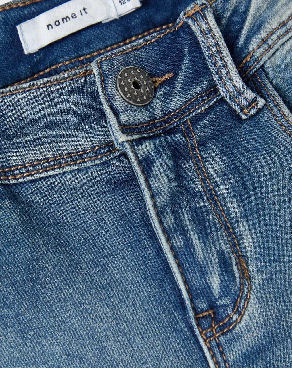 Jeans NKFPOLLY 1165-TH Skinny Fit in medium blue denim