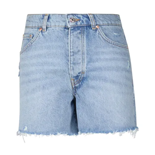 Jeans-Shorts Gealea im Used-Look Hugo Boss