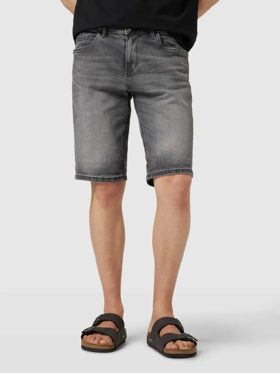 Jeansshorts im 5-Pocket-Design Modell 'Josh'