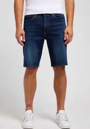 Jeansshorts LEE "XM 5 POCKET" Gr. 31, N-Gr, blau (dusk) Herren Jeans Shorts