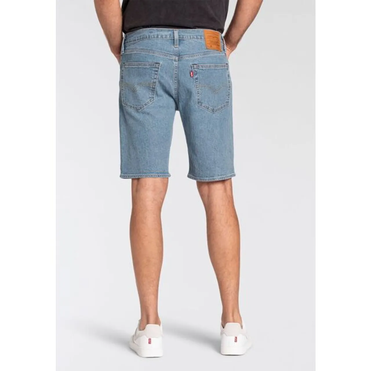 Jeansshorts LEVI'S "405" Gr. 31, N-Gr, blau (stone rock cool shor) Herren Jeans Shorts