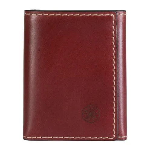 Jekyll & Hide Texas Kreditkartenetui RFID Schutz Leder 7 cm red