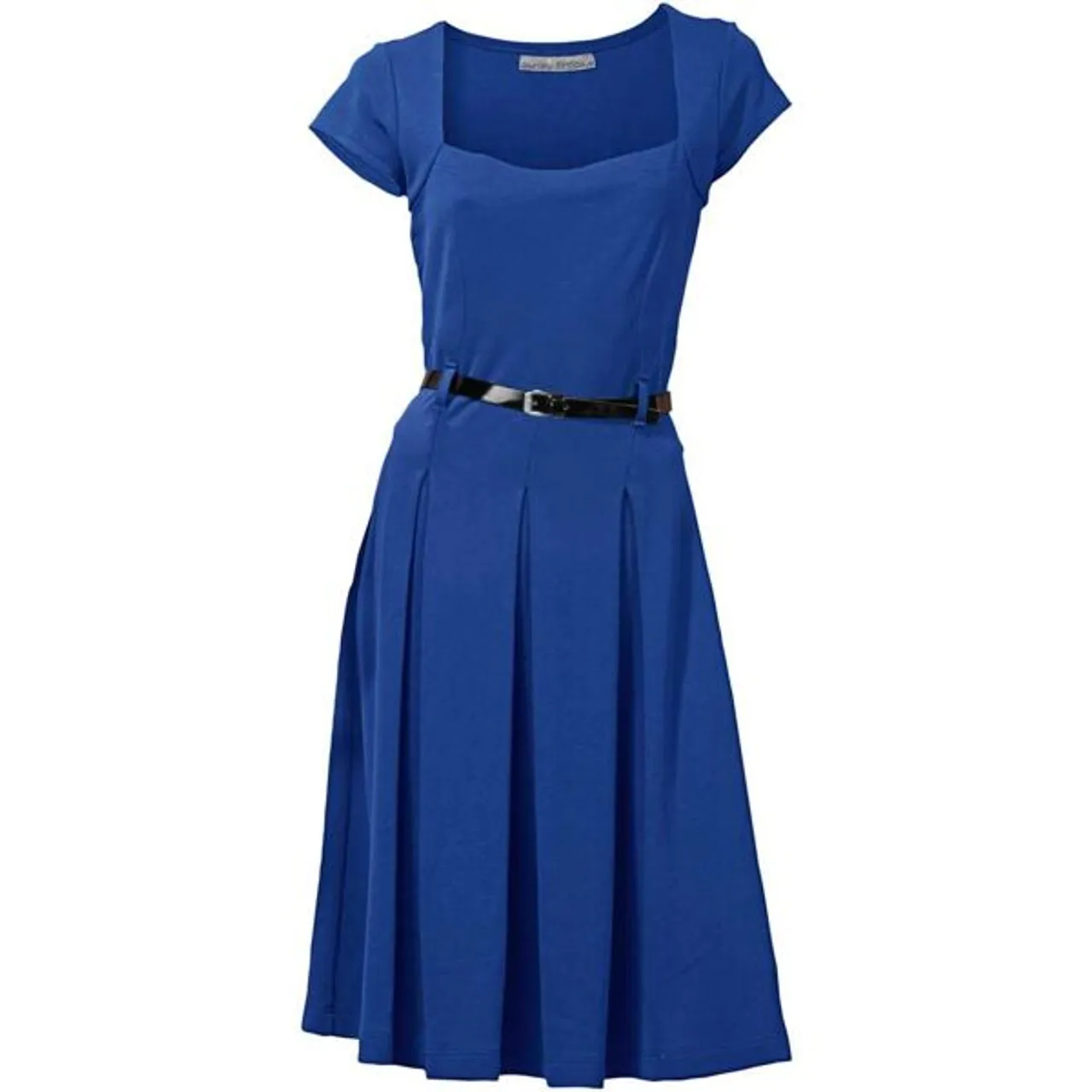 Jerseykleid HEINE "Jersey-Kleid" Gr. 38, Normalgrößen, blau (royalblau) Damen Kleider Freizeitkleider