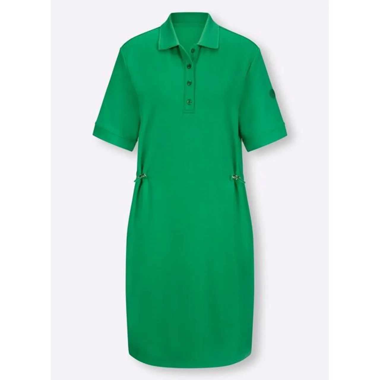 Jerseykleid HEINE "Jersey-Kleid" Gr. 42, Normalgrößen, grün (grasgrün) Damen Kleider Freizeitkleider