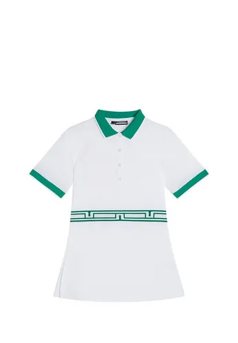 J.LINDEBERG Trainingspullover J.Lindeberg Damen BELINA Golf Poloshirt weiß