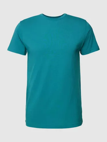Jockey T-Shirt mit Rundhalsausschnitt in Smaragd