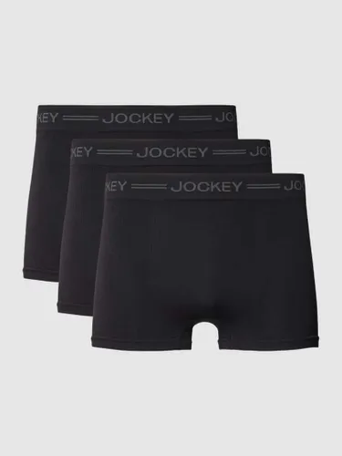 Jockey Trunks im 3er-Pack mit Label-Bund Modell 'EVERYDAY SEAMLESS' in Black