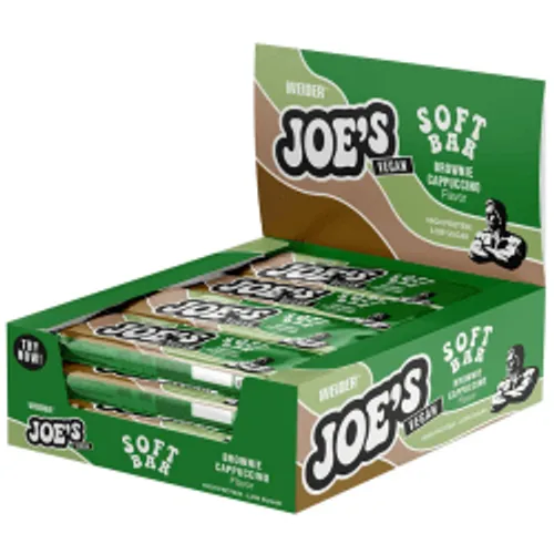 Joe's Vegan Soft Bar - 12x50g - Brownie-Cappuccino