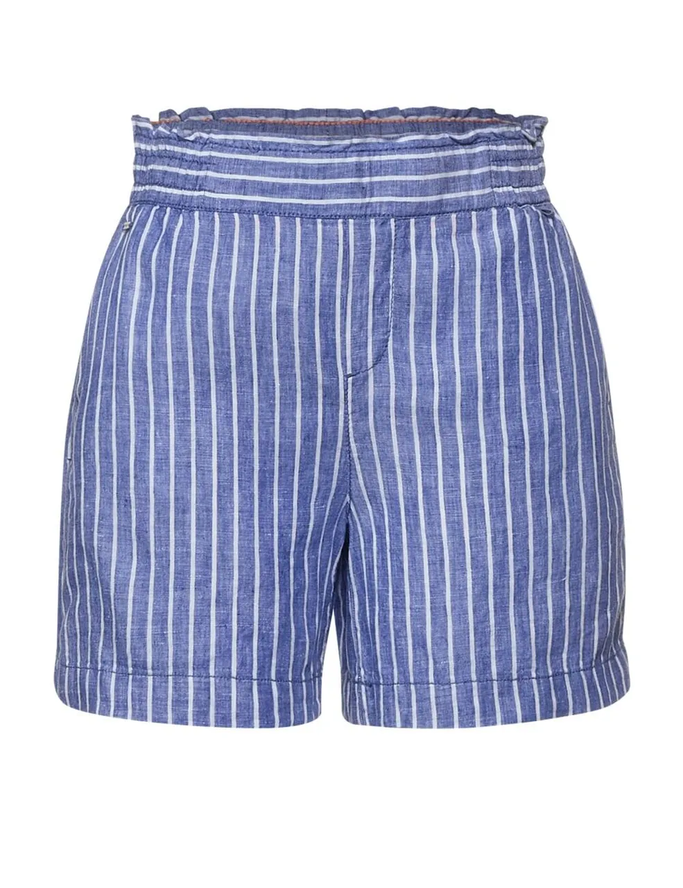 Jogginghosen Paperbag Linen Shorts Stripe