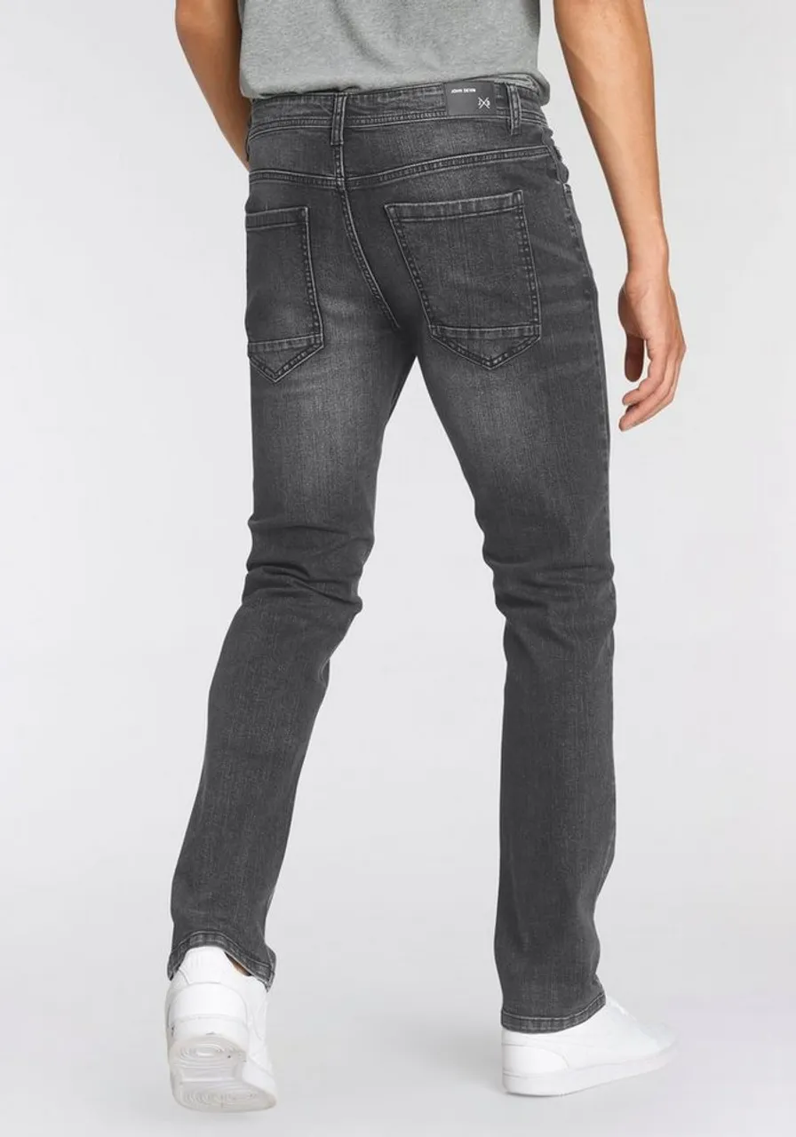 John Devin Straight-Jeans mit geradem Bein