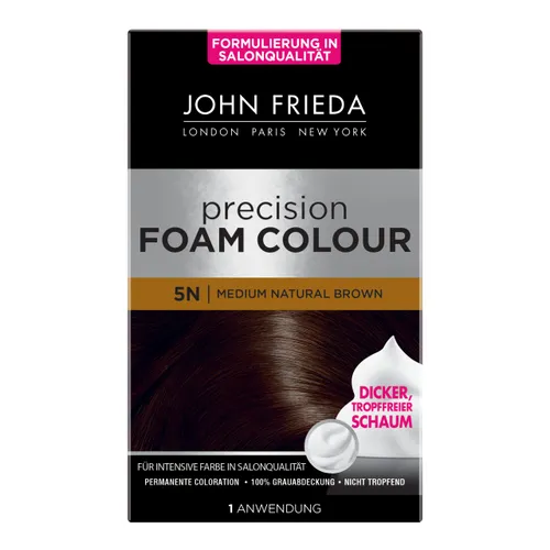 John Frieda Precision Foam Colour - Farbe: 5N Medium