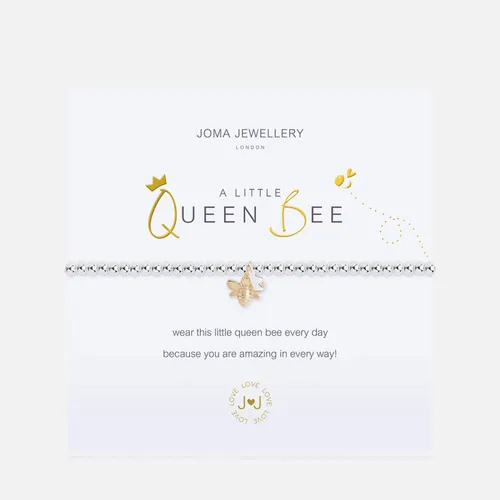 Joma Jewellery Women's A Little Queen Bee Bracelet - Silver/Gold