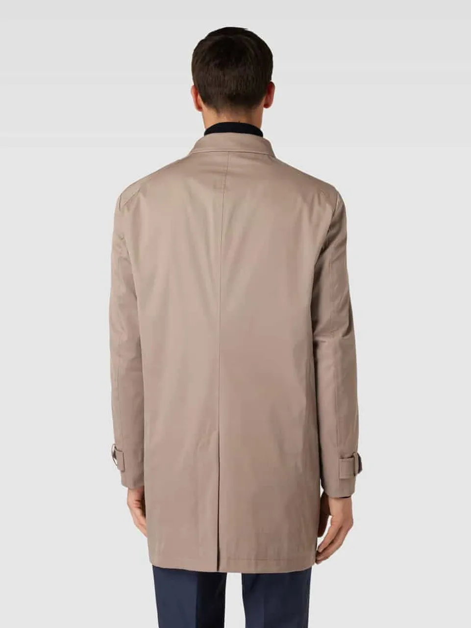 JOOP! Collection Mantel mit Ärmelriegeln Modell 'Steven' in Beige