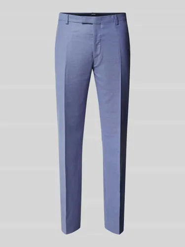 JOOP! Collection Slim Fit Anzughose mit Bügelfalten Modell 'Blayr' in Hellblau