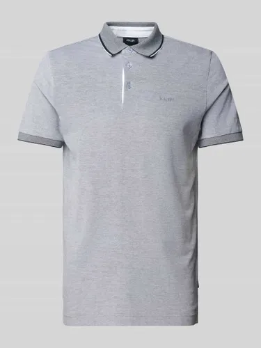 JOOP! Collection Slim Fit Poloshirt mit Knopfleiste Modell 'Percy' in Marine