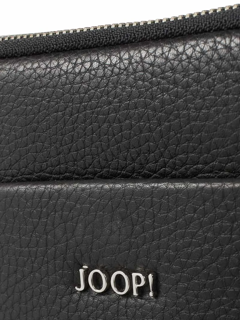 JOOP! Collection Umhängetasche aus Leder Modell 'Rafael' in Black, Größe One Size