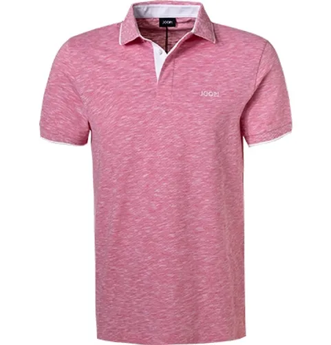 JOOP! Herren Polo-Shirt rosa Baumwoll-Jersey