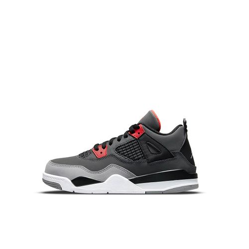 Jordan Jordan 4 Retro (Ps), Dark Grey/Infrared 23-Black-Cement Grey