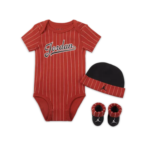 Jordan MVP 3-teiliges Box-Set für Babys - Rot