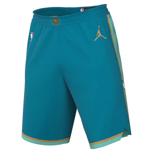 Jordan NBA Charlotte Hornets City Edition Swingman Shorts, Rapid Teal/schwarz/schwarz S