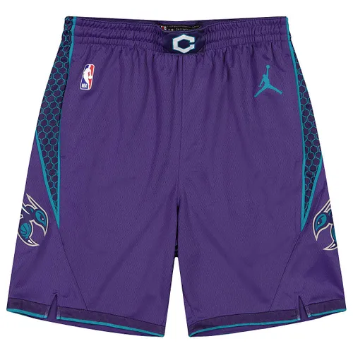 Jordan NBA Charlotte Hornets Dri-fit Statement Swingman Shorts, New Orchid/rapid Teal L