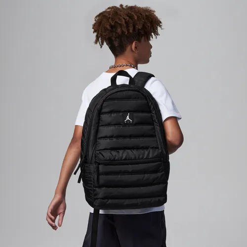 Jordan Quilted Backpack Rucksack (19 l) - Schwarz