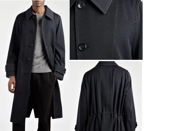 Joseph Joseph Winterjacke JOSEPH Men's Iconic Wool Cotton Twill East Coat Mantel Jacke Jacket Pa