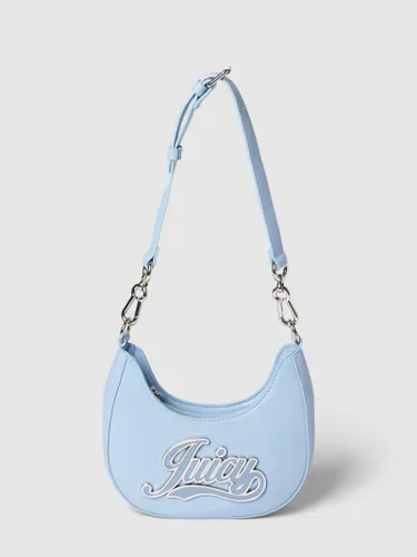 Juicy Couture Hobo Bag mit Label-Detail Modell 'RIHANNA' in Hellblau, Größe One Size